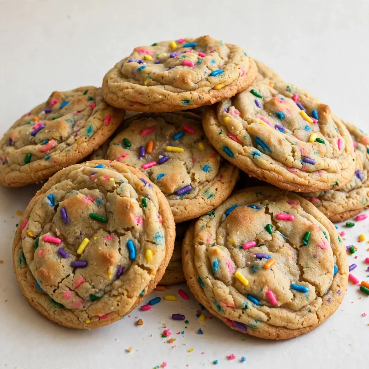 Chewy Funfetti Cookies