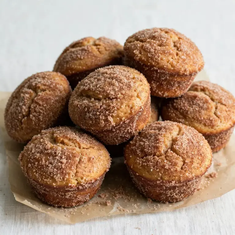 Cinnamon Sugar Donut Muffins
