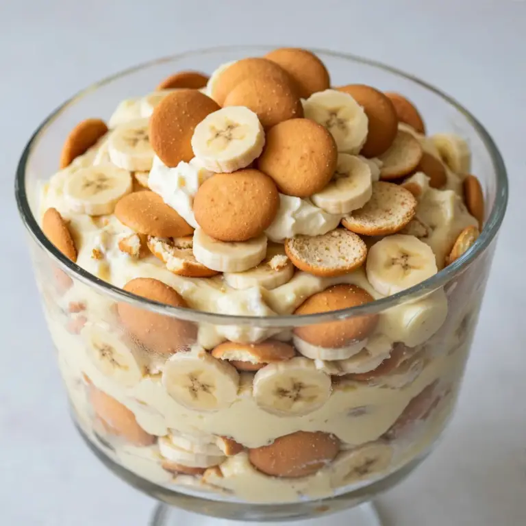 Classic Banana Pudding With Vanilla Wafers