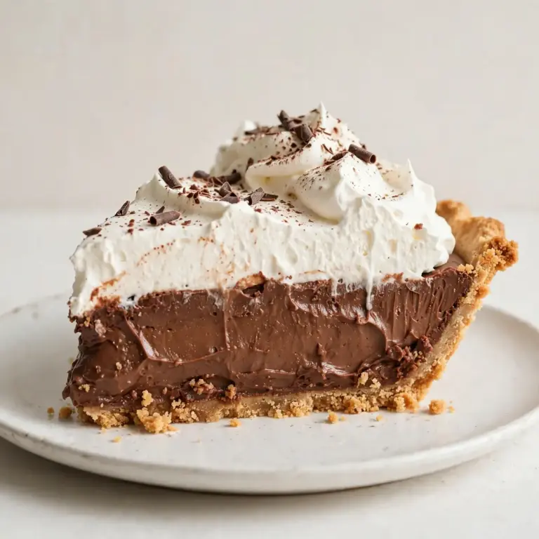 Classic Chocolate Cream Pie