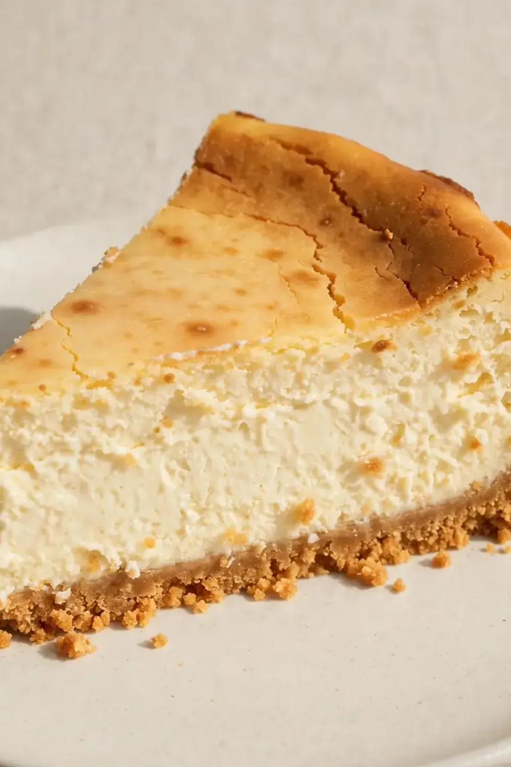 Classic New York Baked Cheesecake