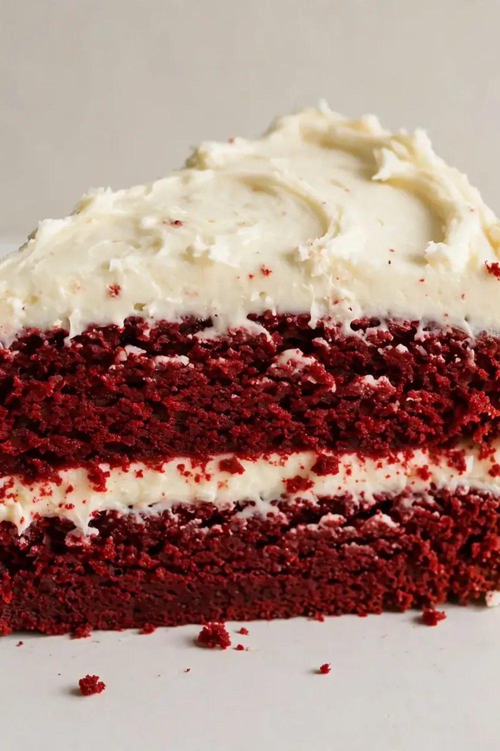 Classic Red Velvet Cake with Cream Cheese Frosting