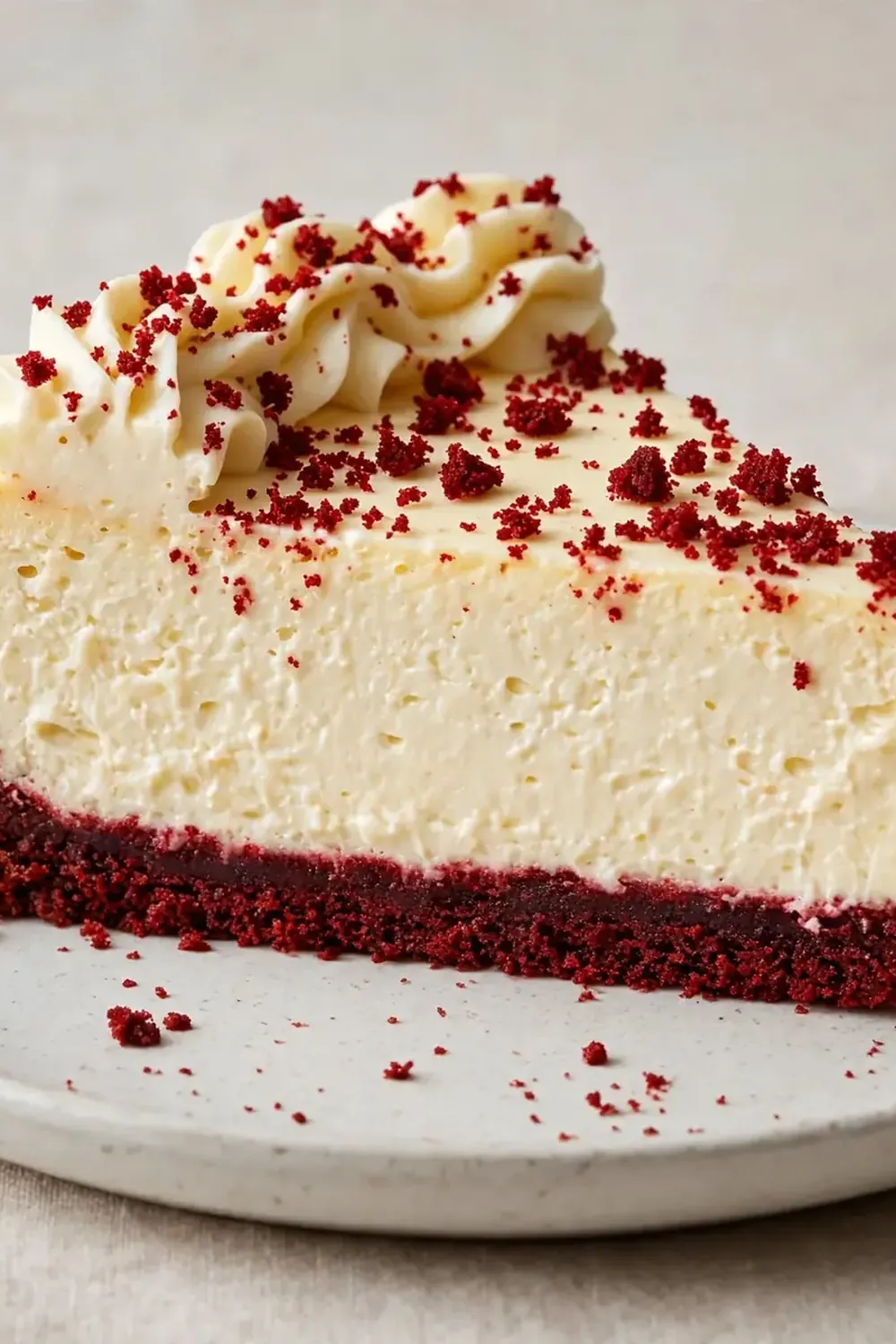 Classic Red Velvet Cheesecake