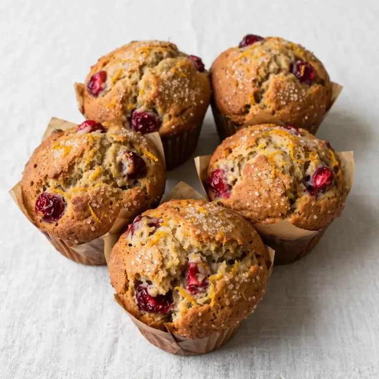 Cranberry Orange Muffins