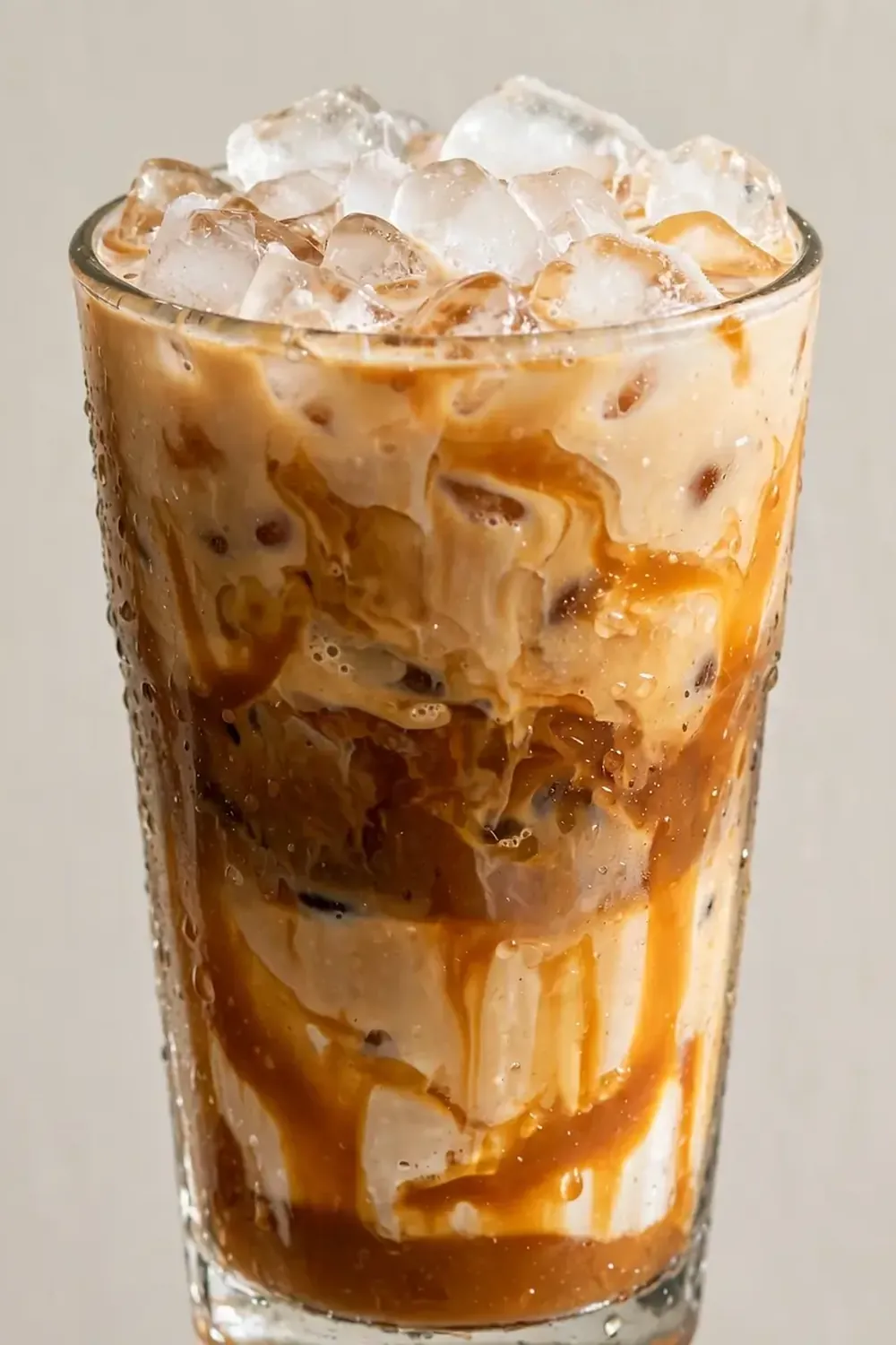 Homemade Iced Caramel Latte