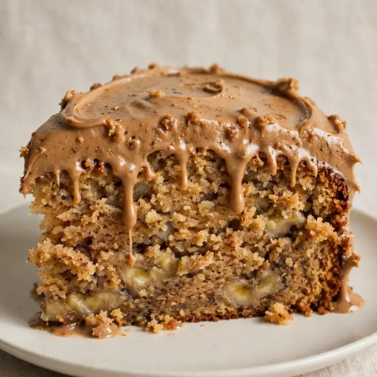 Moist Banana Cake With Brown Butter Frosting