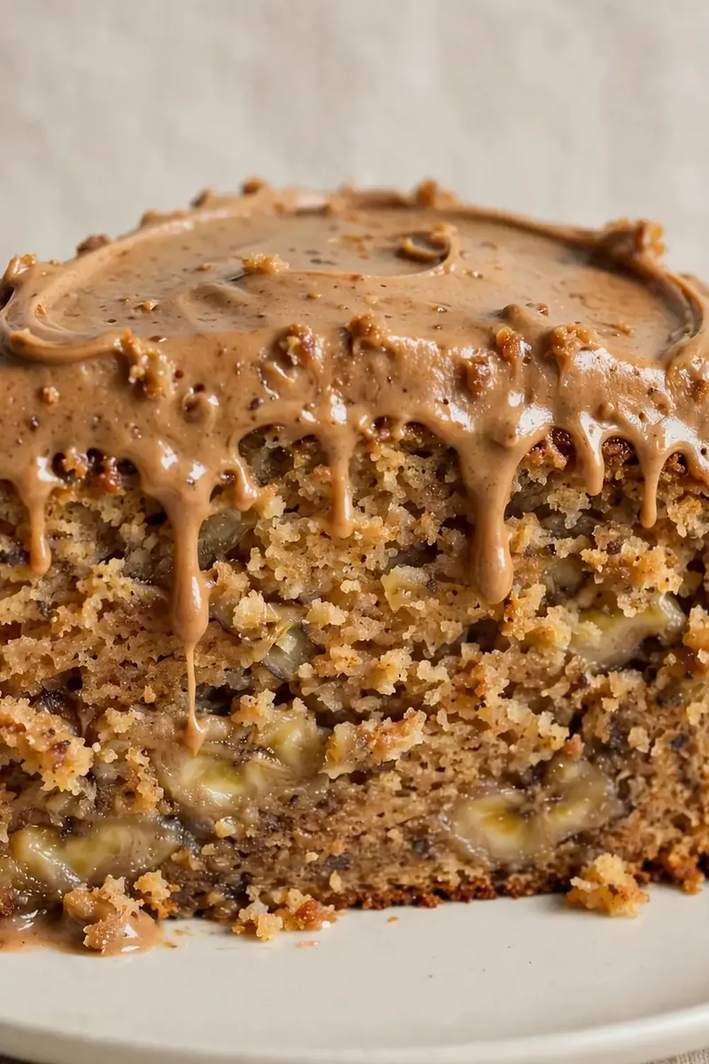 Moist Banana Cake with Brown Butter Frosting