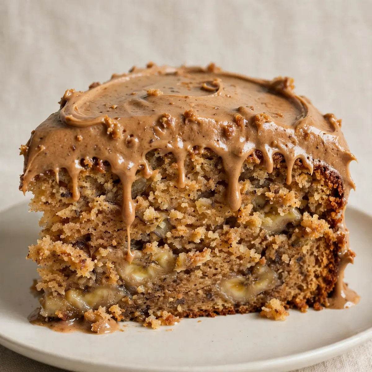 Moist Banana Cake With Brown Butter Frosting