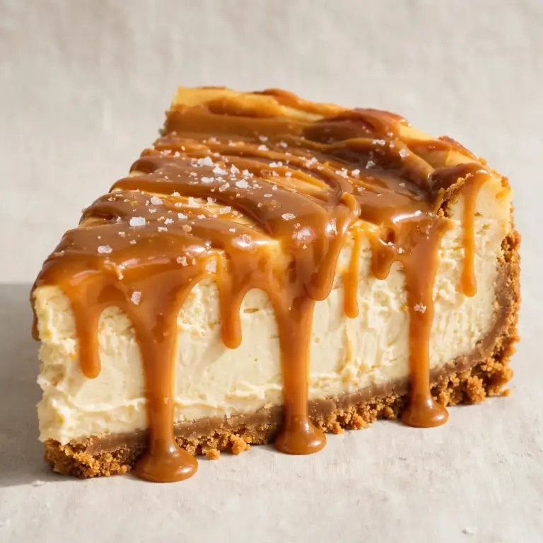 Salted Caramel Cheesecake