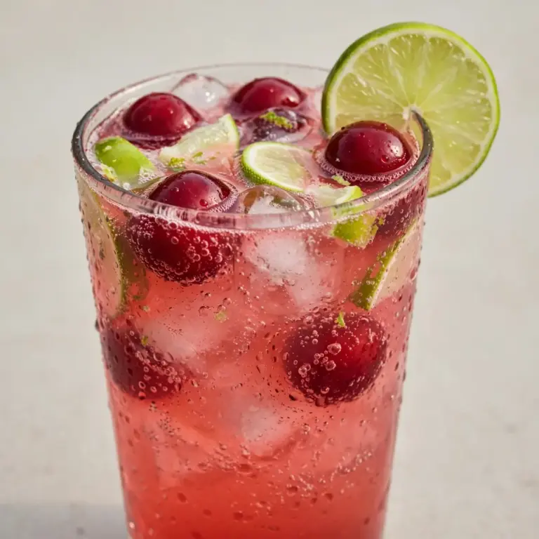Sparkling Cherry Limeade